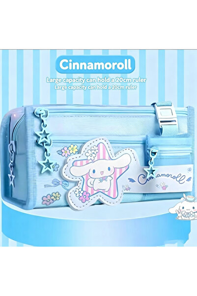 choice2 YUGUI Sanrio Pencil Case, Large Capacity Canvas Pencil Case, Cute Sta...