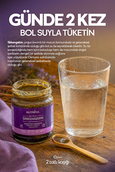 Nutriful Ibn-i Sina Sirkengebin Prebiyotik Macunu