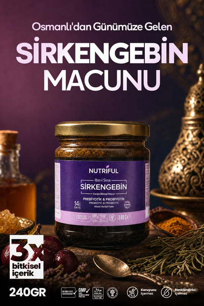 Nutriful Ibn-i Sina Sirkengebin Prebiyotik Macunu