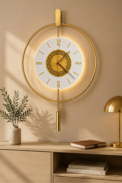 AGA KONSEPT Ledli GOLD İNCİ DİVAN Uzun Sarkaç (Büyük Boy 50 X 75 Cm), Modern ...