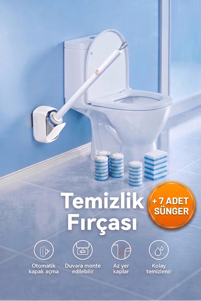ModernEvAksesuar Tuvalet Fırçası - Yeni Nesil, Banyo Fırçası, Hijyenik Fırças...