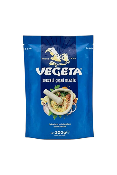 Vegeta KLASİK SEBZELİ ÇEŞNİ 200 GR *1'Lİ