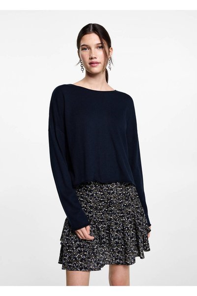 Mango Teen Oversize ince triko kazak