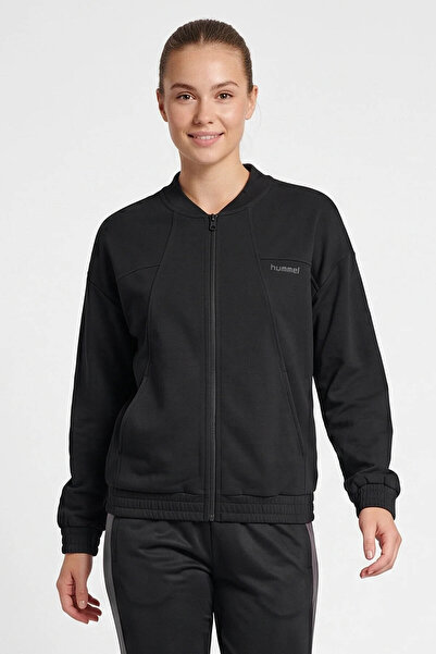 hummel Astride Zippered Black Women's Sweatshirt 922543-2001