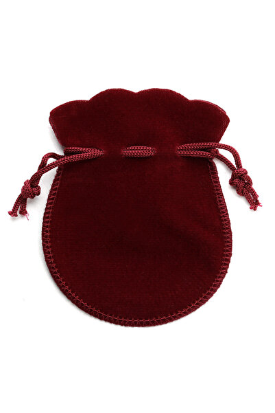 Choice 9x12cm wine red 10pcs/lot Velvet Drawstring Gifts Bags Gourd-Shaped Je...