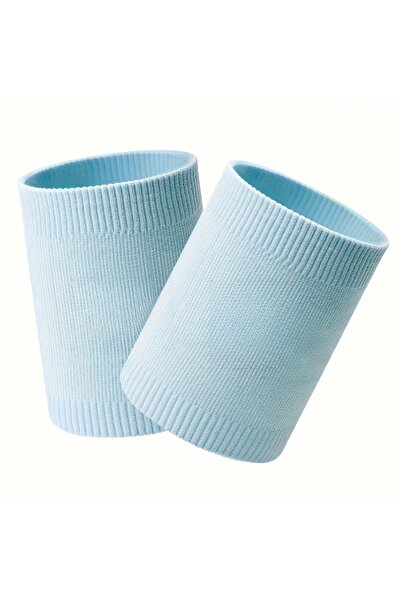 Choice 2 pcs blue 1/2 Set of Sports Wristbands - Breathable and Sweat-Absorbe...