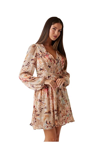 Guess Floral print mini dress