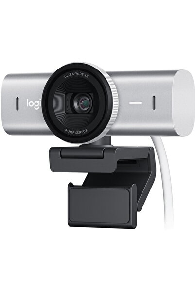 logitech Cameră web MX Brio, 4K/30fps, Ultra HD, Autofocus avansat, Obturator...