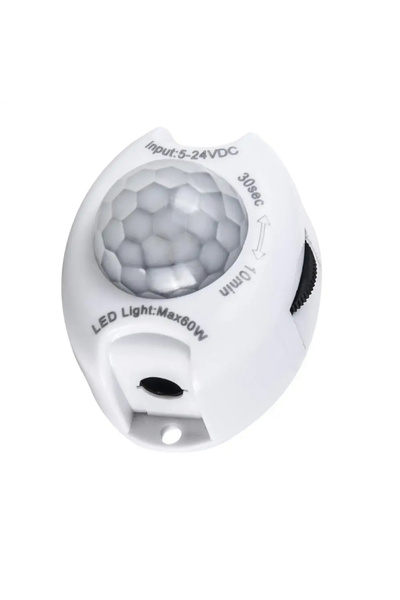 Choice White Sensor Sensor Detector Smart Switch 5V 24V Infrared Motion Detec...