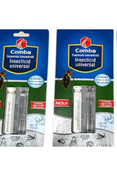 metalocasnice 2 Seturi COMBA SC Insecticid universal, 2x10 ml