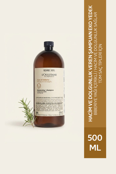 L'Occitane Volume & Strength Shampoo Eco-Refill - Hacim & Dolgunluk Veren Şam...