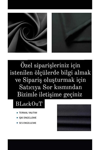 SütreTasarım BLACKOUT IŞIK GEÇİRMEYEN OTEL KONSEPT STUDIO ARKA PLAN KARARTMA FON PERDE (ES PİLE)