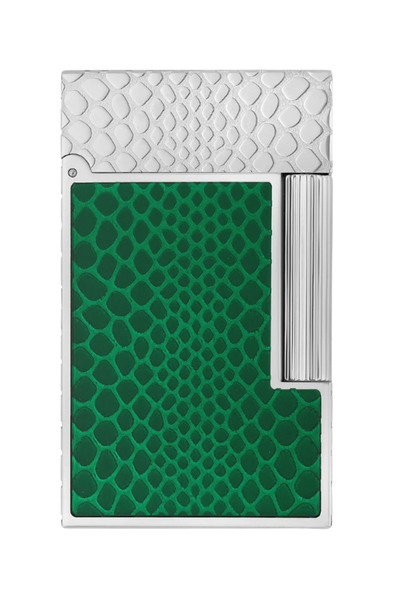 S.T. Dupont Ligne 2 Guilloche Under Lacquer Çift Soft Alev Puro Çakmağı C16078 - TR8695