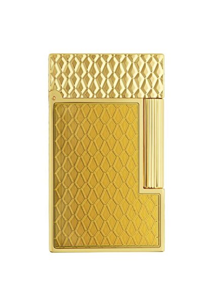 S.T. Dupont Ligne 2 Shiny Gold Puro Çakmağı 16630 - TR6786