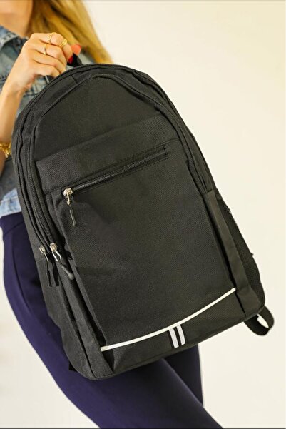 MAC&MOS Women's Black Quilted Column Mini Backpack