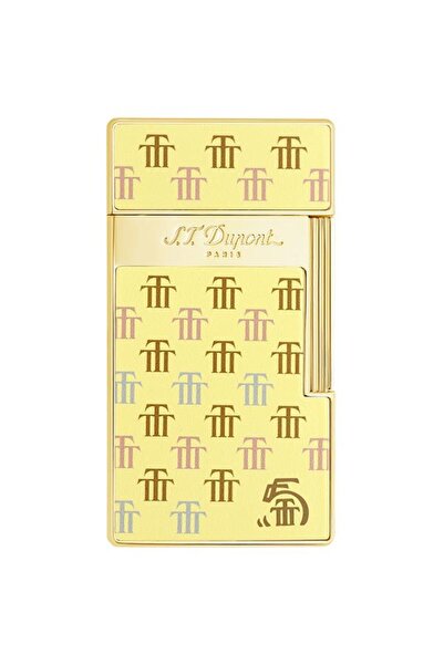 S.T. Dupont Biggy Trinidad Lacquered Sarı Puro Çakmağı 25077 - TR7494