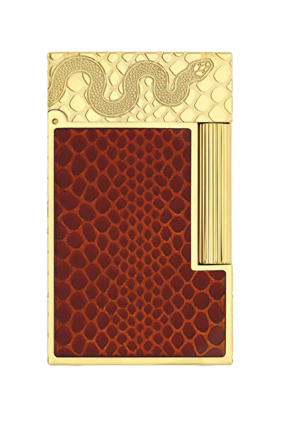 S.T. Dupont Lacquered Ligne 2 Red Puro Çakmağı 16075 - TR8344