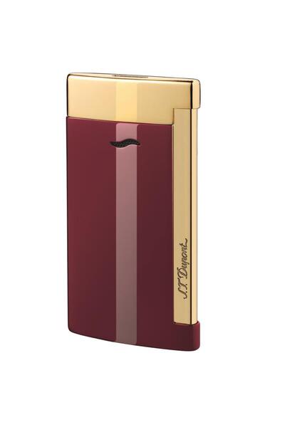 S.T. Dupont Slim 7 Lotus Kırmızı Altın Puro Çakmağı 27707 - TR613