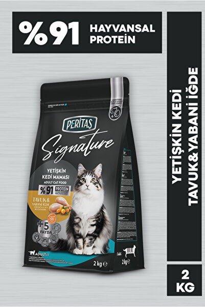 PERİTAS Signature Tavuklu Yetişkin Kedi Maması 2 Kg