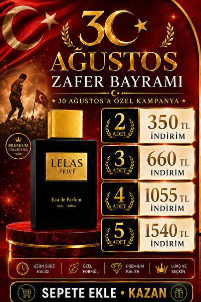 Lelas Prive 1601 Joya Unisex Parfüm EDP 55 ML – Amber Odunsu Kalıcı Koku
