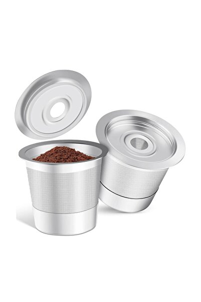 Choice S quantities 2 Pack SUS304 Stainless Steel Reusable K-Cups Coffee Pods...