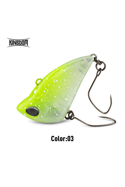 Kingdom 28mm 2.6g color 03 Mini Sinking Vibe 2.6g 3.5g Artificial Hard Baits ...