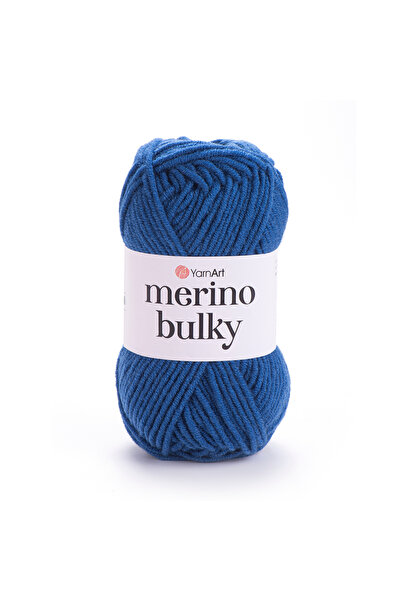 Yarnart Merino Bulky - Hand Knitting Thread Dark Blue-551
