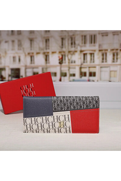 Choice14 CA13-AK-BEIGE-BLUE Fashion Luxury Brand Card Holder Multi-Card Layer...