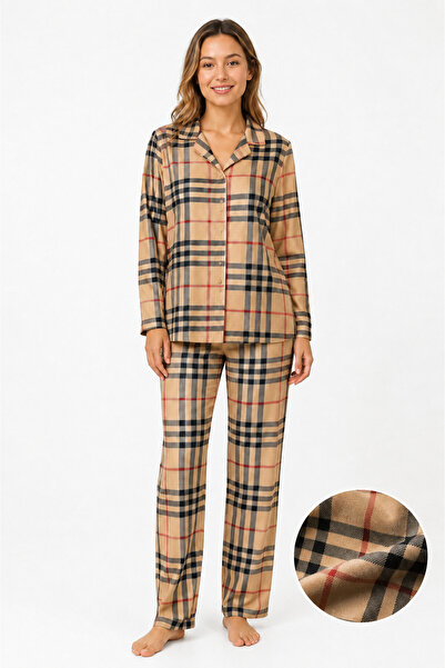 FAMES PİJAMA Pajama Sets - Beige - Regular