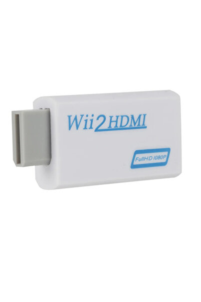 Choice3 محول أبيض متوافق مع WII إلى HDMI مع كابل صوت وفيديو 3.5 ملم، محول Wii...
