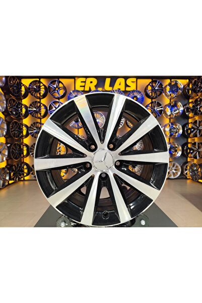 MERCEDES 4 Adet ORIJINAL 6.5*16 5*112 ET49 66.6 BLACK MACK JANT REVİZE EDİLMİ...