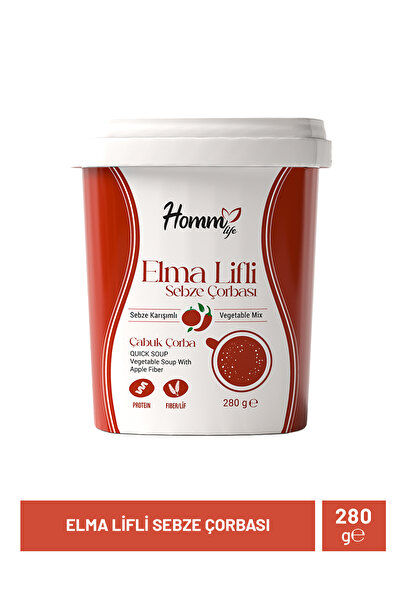 hommlife Elma Lifli Sebze Çorbası 280 gr