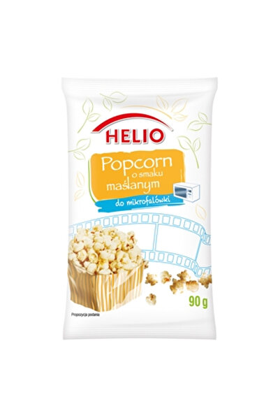 Generic Brand Popcorn cu gust de unt, 90 g, set de 2 pachete