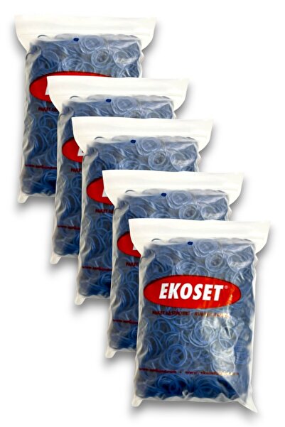 ekoset Blue Pack Packaging Money Rubber 40mm 5,000 Pieces