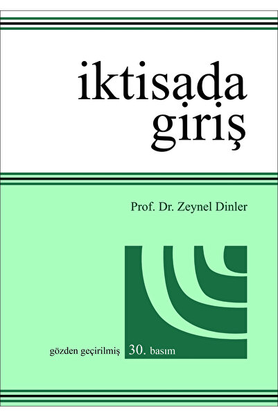 Ekin Yayınevi İktisada Giriş 30. Baskı