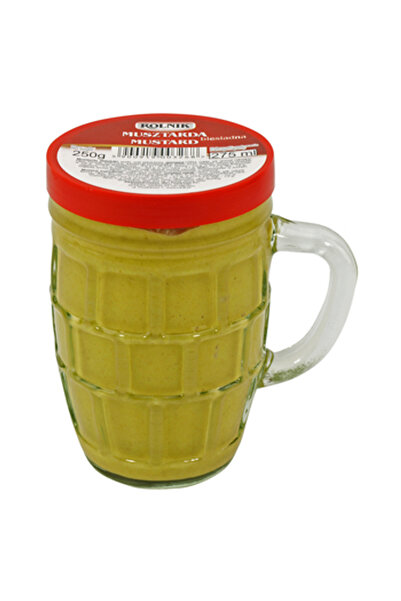 Generic Brand Mustar, 250 g, Rolnik, Dijon, consistenta densa