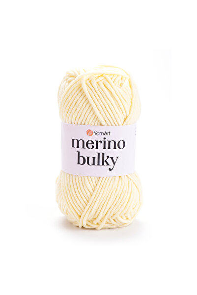 Yarnart Merino Bulky - Hand Knitting Thread Cream-7003