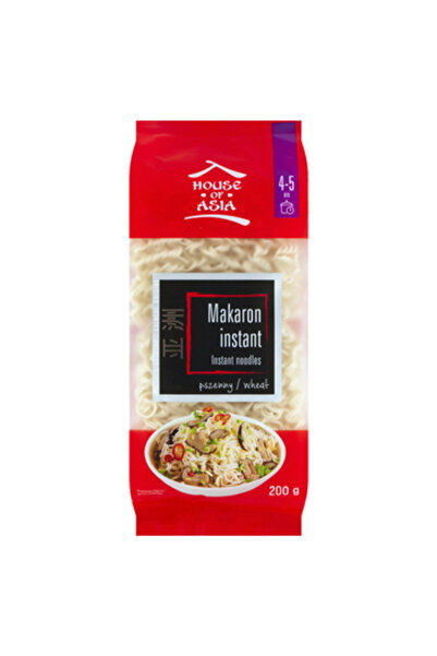 House Of Asia Paste instant 200g, faina de grau 89,5%, multicolor
