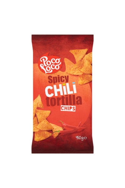 Poco Loco Chips de porumb, Poco Loco, Picant, 450 g