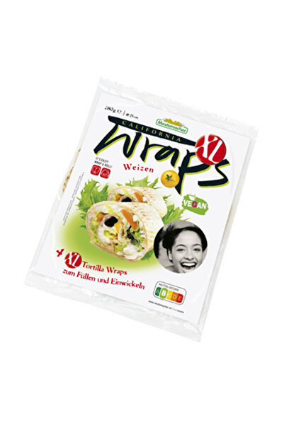 Mestemacher Tortilla de grau, Mestemacher, 280 g, set 4 bucati, vegana, fara ...