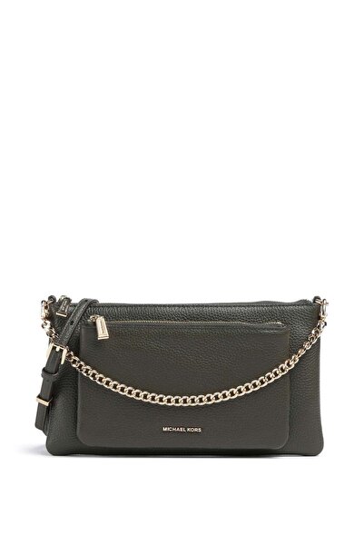 Michael Kors Women's Brand Logo Gold Chain Detail, Front Compartment, Suitabl...