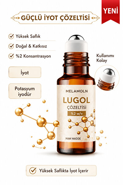Melamoon Lugol Solüsyon, Lugol Çözeltisi %2 w/v - R&D, İyot Çözeltisi 30 ml