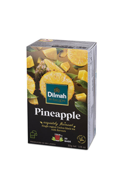Dilmah Ceai negru aromatizat cu ananas, Dilmah, 20 pliculete x 1,5 g, Ceylon