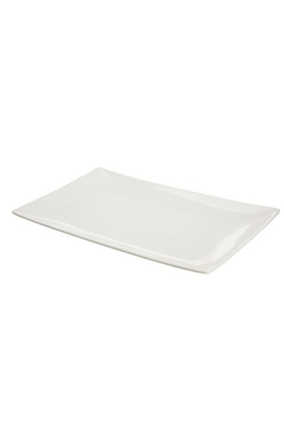Altom Farfurie plata, Altomdesign, Portelan, 26.5 x 2 cm, Patrata, Alb