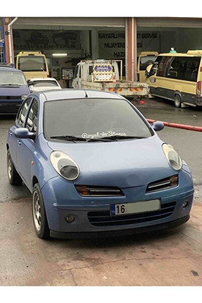 OTO H.İ.T. Nissan Micra Uyumlu Astra H Lip 2 Parça Ön Tampon Eki 1. Sınıf Kal...