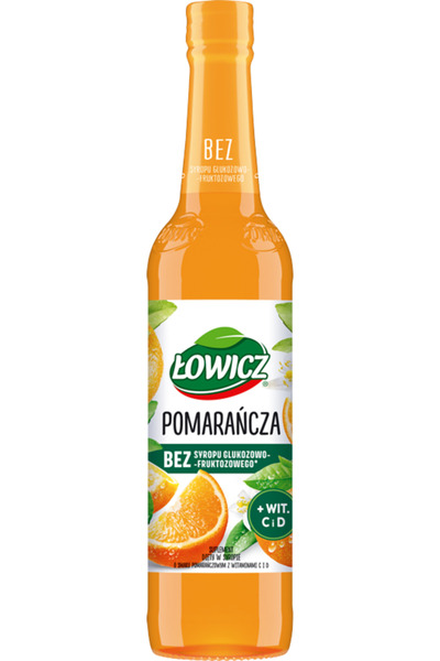 Generic Brand lowicz Supliment alimentar sirop cu aromă de portocale 400 ml