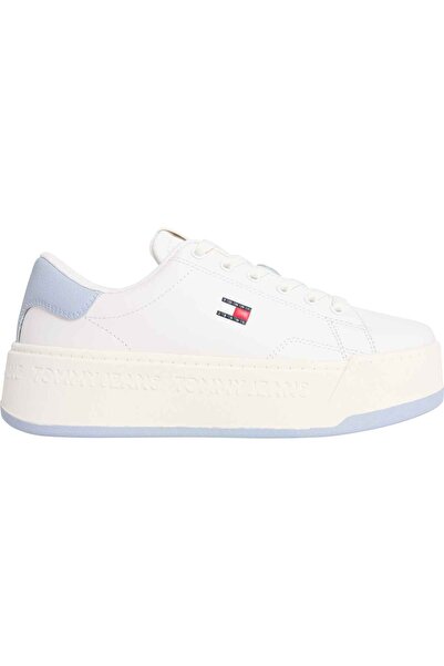 Tommy Hilfiger Women'S/Girls' Brand Logo Gray Sneaker Suitable for Daily Use