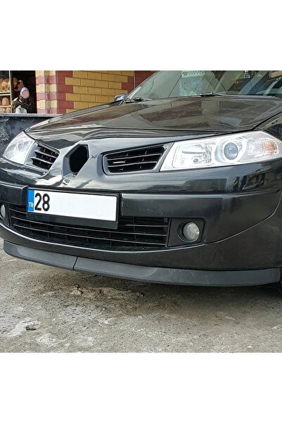 OTO H.İ.T. Renault Megane 2 Uyumlu Astra H Lip Uyumlu 2 Parça Ön Tampon Eki 1...