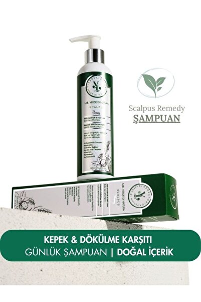 Lab Verde di Natura Scalpus Remedy Anti-Dandruff and Anti-Hair Loss Double-Ac...