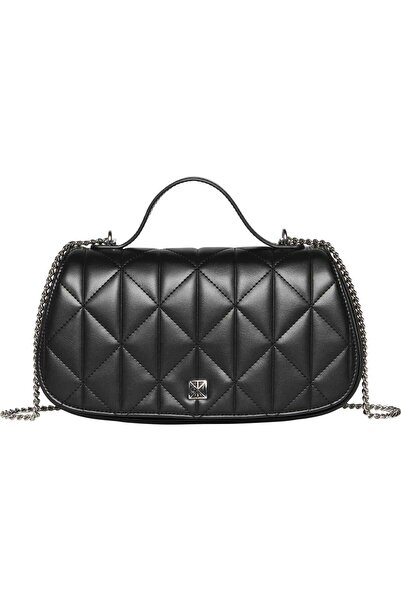 Calvin Klein Black Women's Crossbody Bag Lv04F3410Gub1 51% Polyester, 49% Pol...